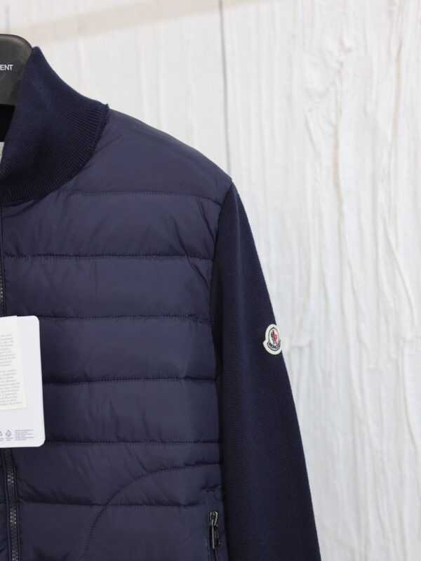 Veste Moncler Bleu – Image 3