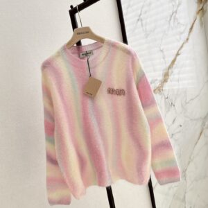 Pull Laine pink Miu-Miu